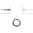 Dorman C93603 Parking Brake Cable - Front