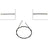 Dorman C93626 Parking Brake Cable - Intermediate