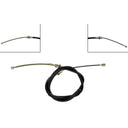 Dorman C93643 Parking Brake Cable - Rear Left or Rear Right