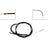Dorman C93742 Parking Brake Cable - Front