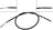 Dorman C94208 Parking Brake Cable - Rear Right