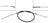 Dorman C94311 Parking Brake Cable - Rear Left or Rear Right