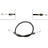 Dorman C94379 Parking Brake Cable - Rear Right