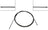 Dorman C94562 Parking Brake Cable - Intermediate