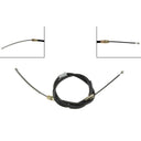 Dorman C94570 Parking Brake Cable - Rear, Rear Left or Rear Right