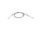 Dorman C95530 Parking Brake Cable - Rear Right