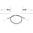 Dorman C95799 Parking Brake Cable - Front