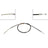 Dorman C96006 Parking Brake Cable - Rear Left