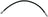 Dorman H25629 Brake Hydraulic Hose - Rear Left or Rear Right