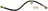 Dorman H38345 Brake Hydraulic Hose - Rear Left