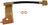 Dorman H38370 Brake Hydraulic Hose - Rear Right
