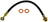 Dorman H38981 Brake Hydraulic Hose - Rear Left Outer, Rear Right Inner or Rear Right Outer