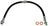 Dorman H620105 Brake Hydraulic Hose - Rear Left or Rear Right