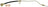 Dorman H620178 Brake Hydraulic Hose - Rear Left