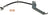 Dorman H620305 Brake Hydraulic Hose - Rear Left