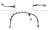 Dorman H620331 Brake Hydraulic Hose - Front Right