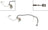 Dorman H620341 Brake Hydraulic Hose - Front Left