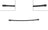 Dorman H620451 Brake Hydraulic Hose - Rear Center Left, Rear Left Inner or Rear Right Inner