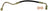 Dorman H620546 Brake Hydraulic Hose - Rear Right