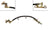 Dorman H620884 Brake Hydraulic Hose - Rear Left, Rear Left Inner or Rear Right Inner