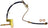 Dorman H620887 Brake Hydraulic Hose - Rear Left Inner or Rear Left Outer