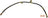 Dorman H620950 Brake Hydraulic Hose - Front Left