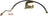 Dorman H621000 Brake Hydraulic Hose - Front Left