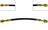 Dorman H621124 Brake Hydraulic Hose - Rear Left