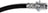Dorman H622269 Brake Hydraulic Hose - Rear Center