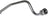Dorman H622293 Brake Hydraulic Hose - Front Left Inner