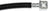 Dorman H622326 Brake Hydraulic Hose - Rear Left