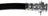 Dorman H622329 Brake Hydraulic Hose - Rear Left