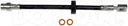 Dorman H622446 Brake Hydraulic Hose - Rear Left or Rear Right