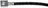 Dorman H622449 Brake Hydraulic Hose - Rear Left Outer