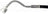 Dorman H622498 Brake Hydraulic Hose - Rear Left