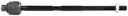 Delphi TA1569 Steering Tie Rod End - Inner