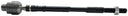 Delphi TA3586 Steering Tie Rod End - Inner