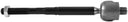 Delphi TA3592 Steering Tie Rod End - Front Inner