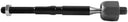 Delphi TA3619 Steering Tie Rod End - Front Inner