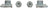 Delphi TAL10008 Alignment Cam Bolt Kit - Front