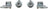 Delphi TAL10023 Alignment Cam Bolt Kit - Front