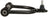 Delphi TC6172 Suspension Control Arm and Ball Joint Assembly - Front Upper