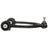 Delphi TC6710 Suspension Control Arm and Ball Joint Assembly - Front Right Upper