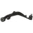Delphi TC7643 Suspension Control Arm and Ball Joint Assembly - Rear Left Upper
