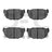 Dynamite Friction 1115-0272-00 Disc Brake Pad Set - Rear