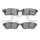 Dynamic Friction 1115-0374-00 Disc Brake Pad Set - Rear