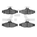 Dynamic Friction 1115-0413-00 Disc Brake Pad Set - Rear