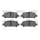 Dynamic Friction 1115-0770-00 Disc Brake Pad Set - Rear