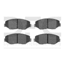 Dynamic Friction 1115-0914-00 Disc Brake Pad Set - Front