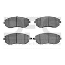 Dynamic Friction 1115-0929-00 Disc Brake Pad Set - Front